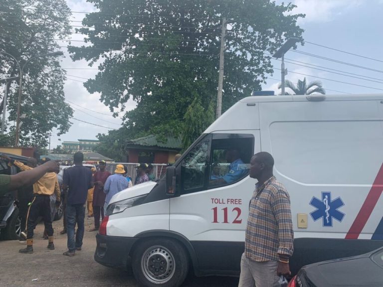 Tension at APC Meeting as Lagos Council Chairman Kolade Alabi Collapses Mid-Speech