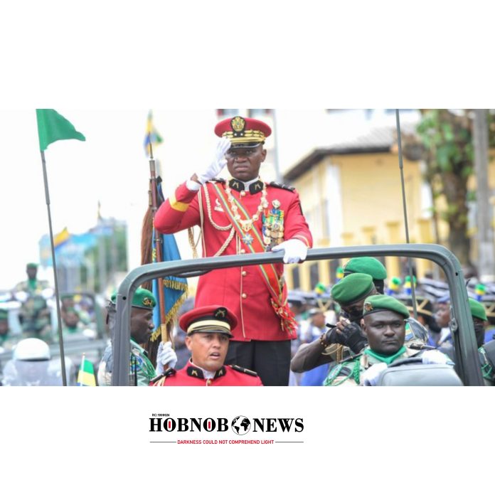 Oligui Nguema Sworn in as Gabon’s President After Military Coup