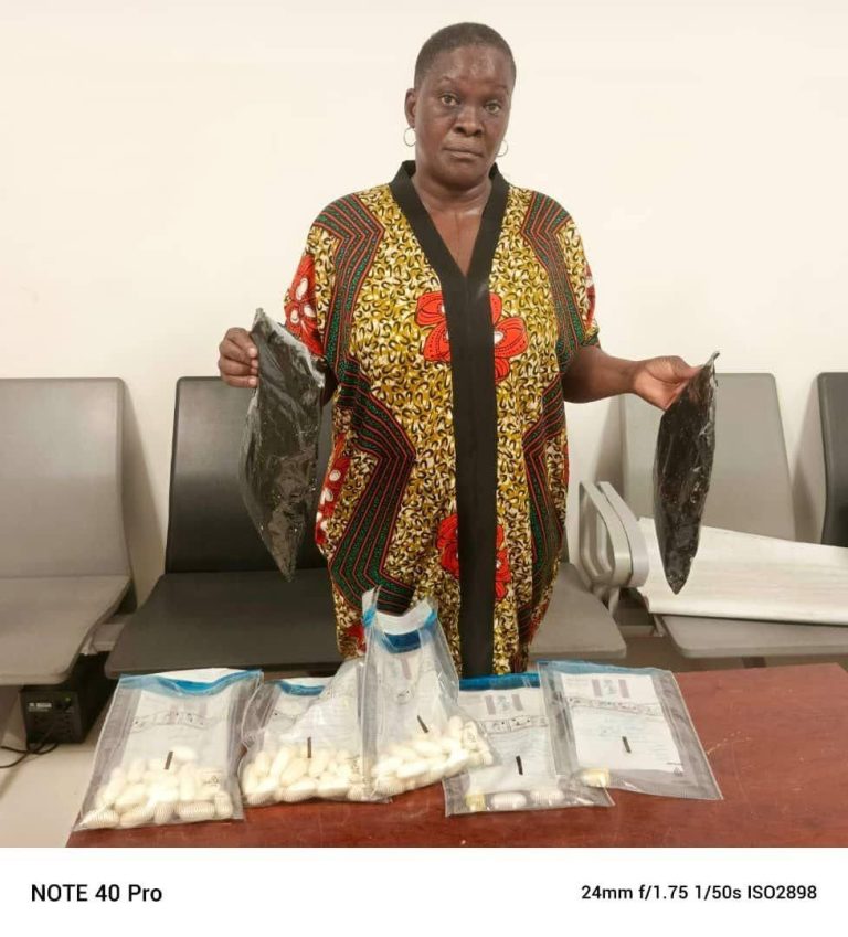 NDLEA Arrests Hijab-Clad Woman Smuggling Cocaine in Private Part, Stomach, and Handbag at Port Harcourt Airport