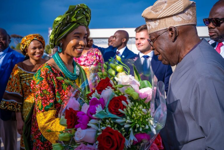 Tinubu Touches Down in Rome for Historic Inauguration of Pope Leo XIV