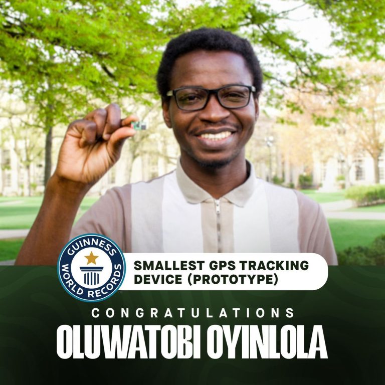 President Tinubu Applauds Nigerian Tech Whiz for Developing World’s Smallest GPS Tracker