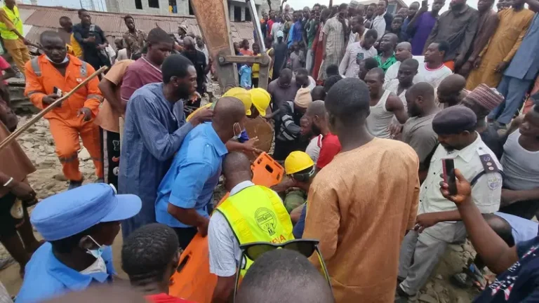 Tragedy in Mushin: One Killed, Three Rescued as Building Collapses in Lagos