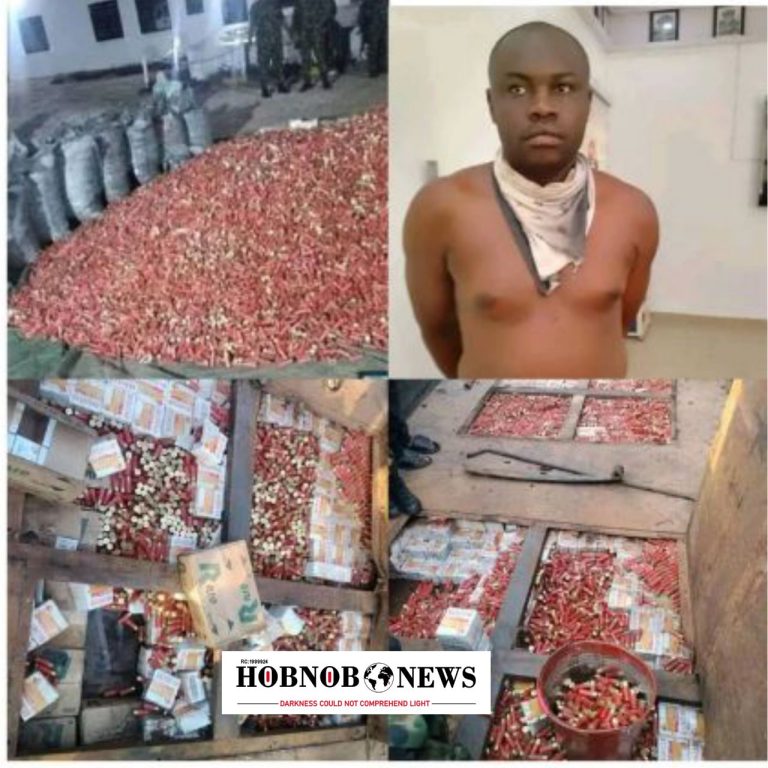 Security Forces Seize Over 164,000 Ammunition Rounds, Arrest Key Suspects Linked to ESN/IPOB Arms Trafficking Bust