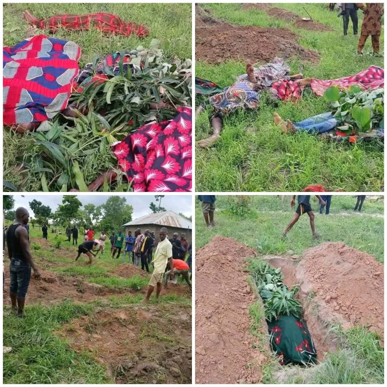 Mass Burial Held for Victims of Edikwu-Ankpali Massacre, Over 50 Killed in Fresh Attack in Naka, Benue