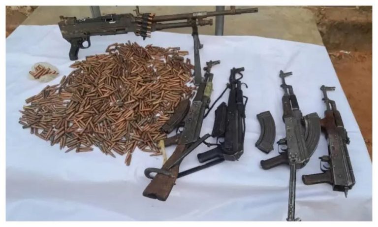 Police Nab 75-Year-Old Arms Trafficker, Accomplice in Nasarawa with Large Cache of Weapons