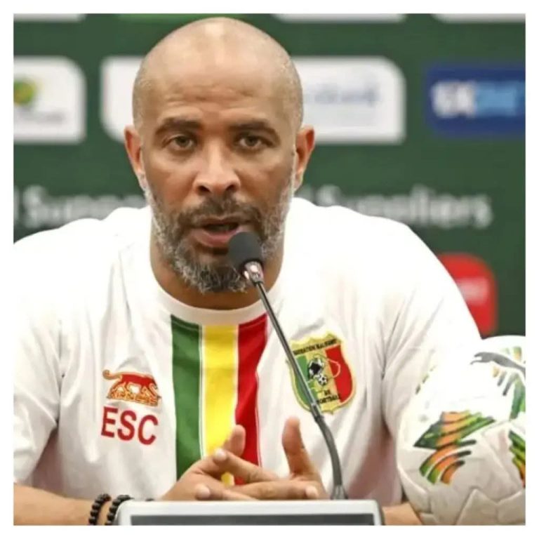 Super Eagles Coach Eric Chelle Hails Russia’s Komlichenko, Nigeria Debutant Olusegun After 1-1 Friendly Draw
