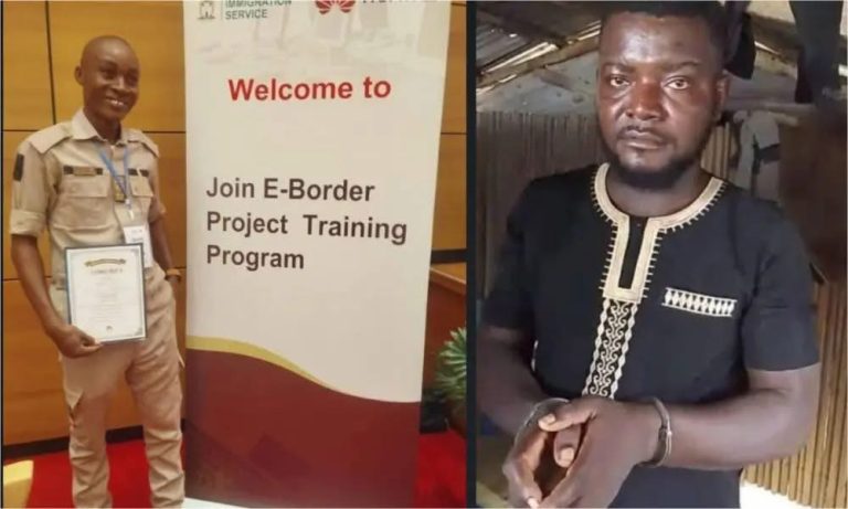 Immigration Officer Who Arrested Alleged Ritualist Receives N5 Million Reward from Philanthropist Ebuka Onunkwo