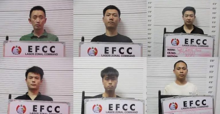 9 Chinese Nationals Sentenced to 1 Year in Prison for Cyber-Terrorism, Internet Fraud in Lagos