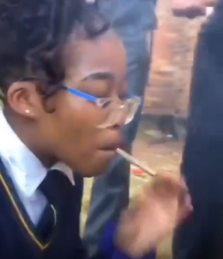 Nigeria Police Force Responds to Viral Video of Schoolgirl Smoking