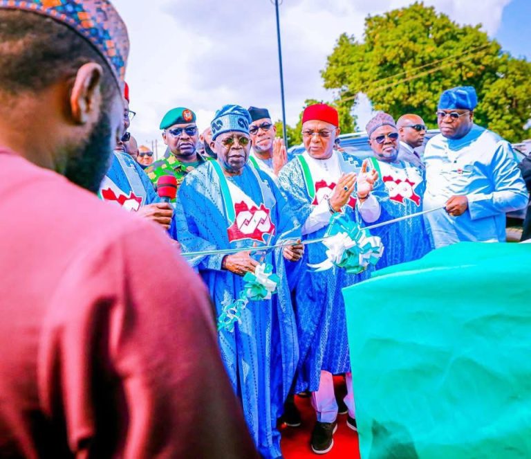 President Tinubu Commissions Lafia Flyover, Underpass Project
