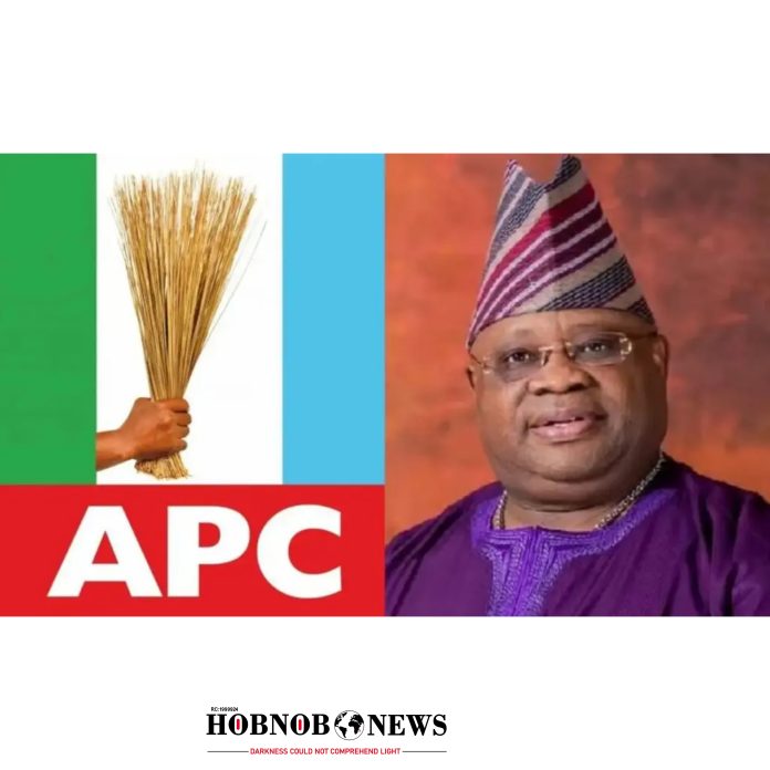 APC Denies Rumours of Governor Adeleke’s Defection to Party