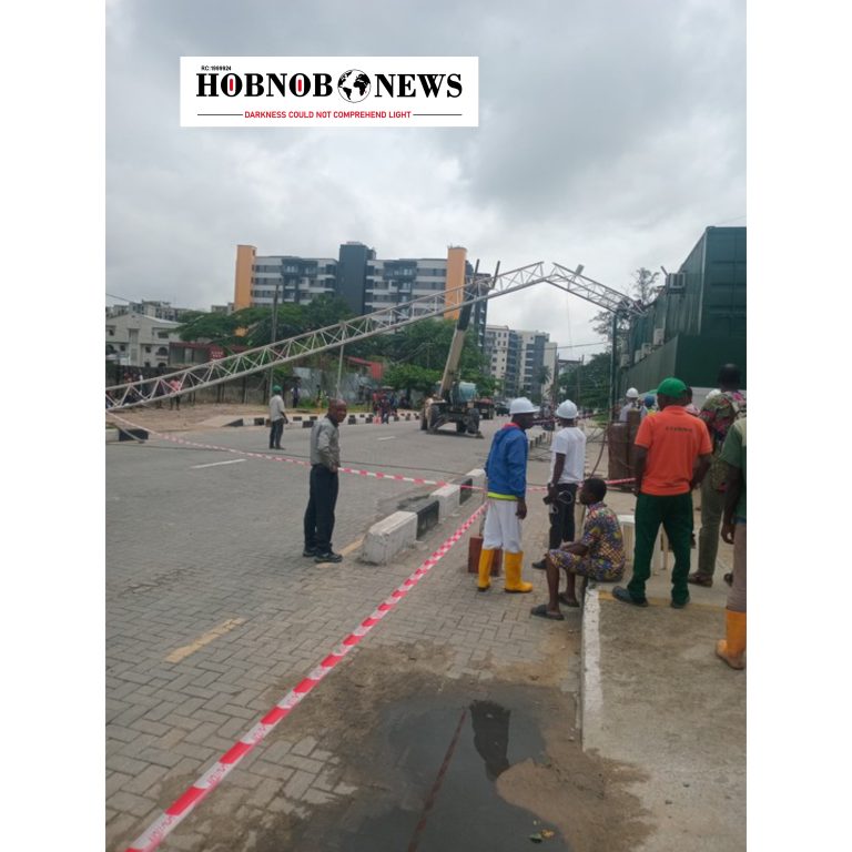 Lagos Seals Construction Site After Crane Accident Kills Operator