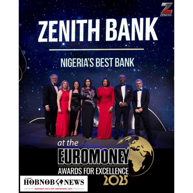 Zenith Bank Named Nigeria’s Best Bank at Euromoney Awards for Excellence 2025