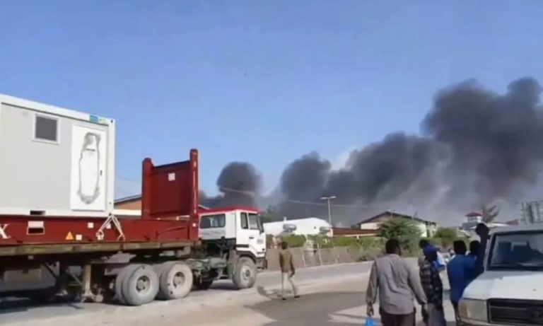 AU Helicopter Crashes During Landing in Mogadishu, All Eight Aboard Survive