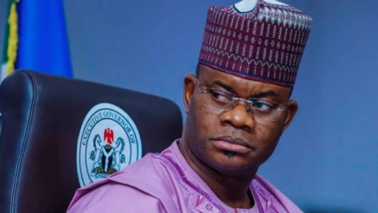 Yahaya Bello Disowns APC Chairmanship Campaign Posters in Abuja, Labels Them Work of Mischief Makers