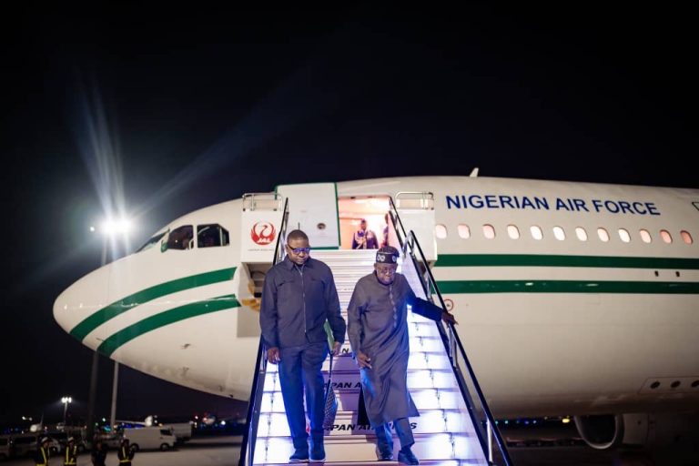Tinubu Arrives in Brazil for State Visit, Set for Bilateral Talks with Lula