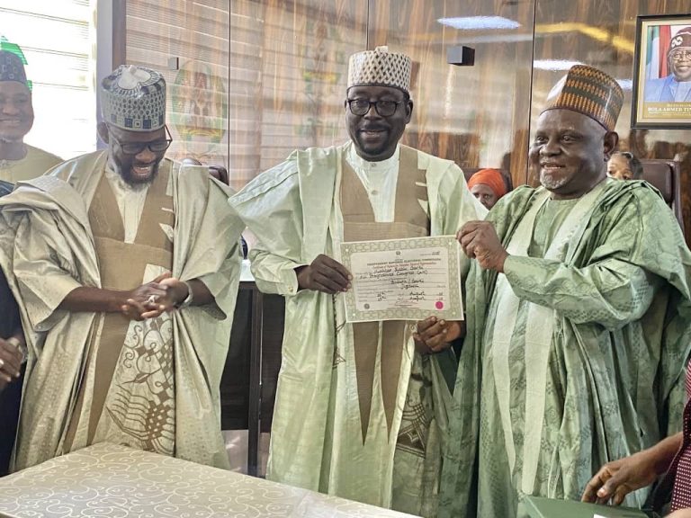 INEC Presents Certificates of Return to By-Election Winners Across Nigeria