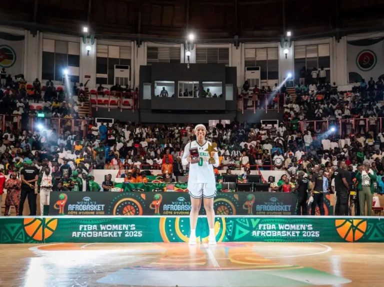 D’Tigress Star Amy Okonkwo Clinches MVP Award at 2025 FIBA Women’s AfroBasket