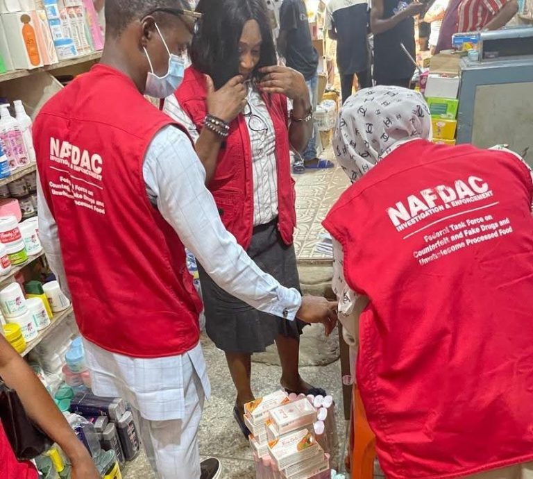NAFDAC Seizes Over 10,000 Cartons of Unregistered Tomato Paste, Cosmetics at Lagos Trade Fair