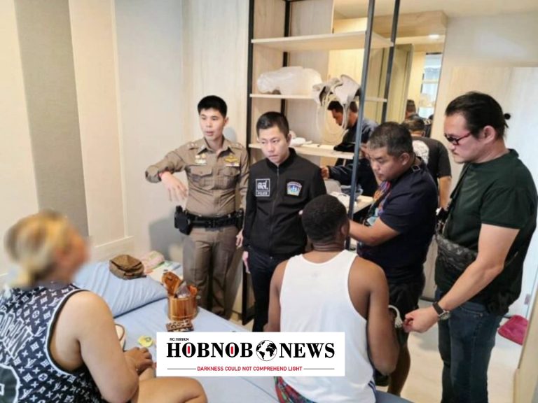 Nigerian Man, Thai Wife Arrested for Drug Trafficking in Bangkok