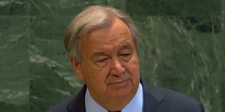 UN Chief Guterres Calls for Immediate End to Gaza War, Two Years After Hamas’ October 7 Attack