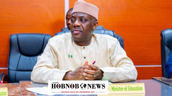 Education Minister Reaffirms Tinubu’s Directive to Keep Students in School, Says Talks with Unions Nearing Conclusion