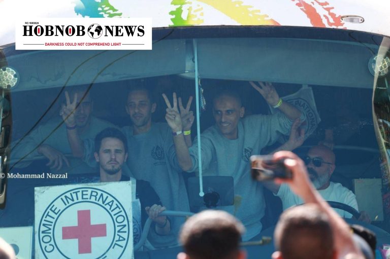 Israel Frees Nearly 2,000 Palestinian Prisoners Under Ceasefire Deal