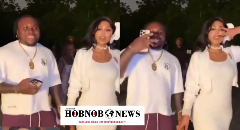 Regina Daniels Sparks Frenzy After Being Spotted with Alleged New Lover as Marital Crisis Rumours Intensify
