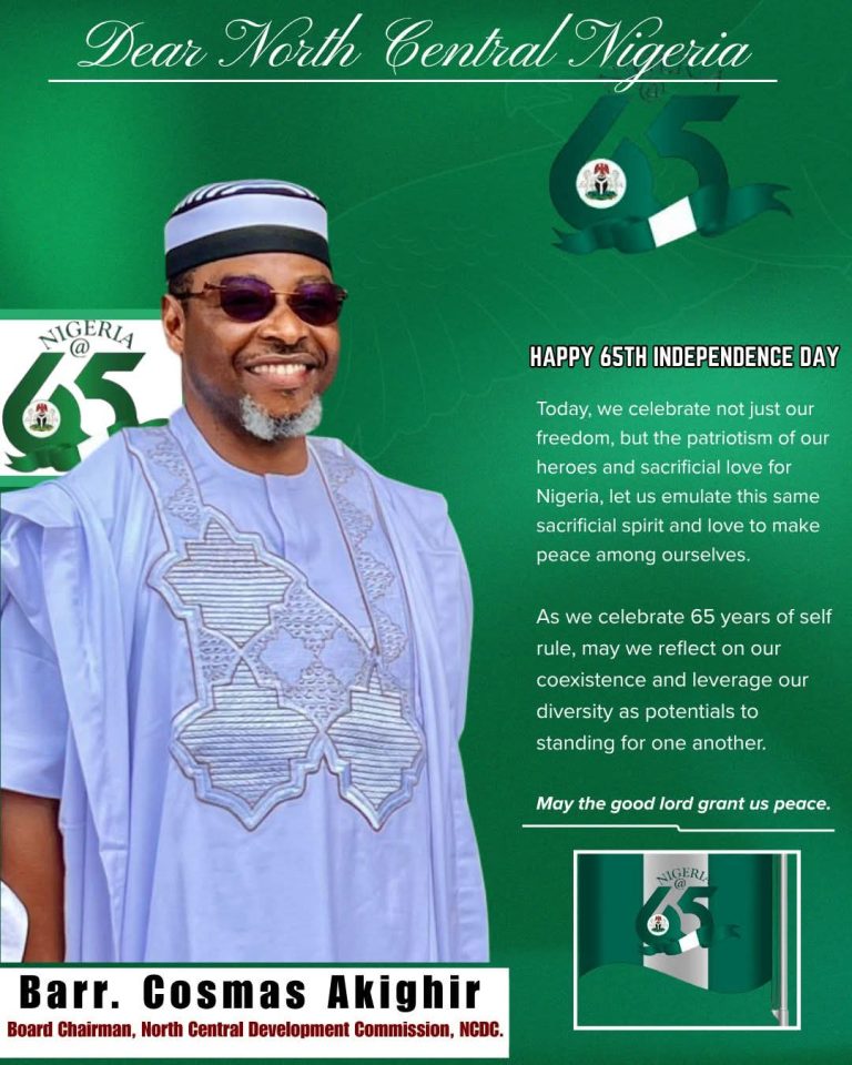NCDC Chairman Restates Resolve To Engineer Development In North Central