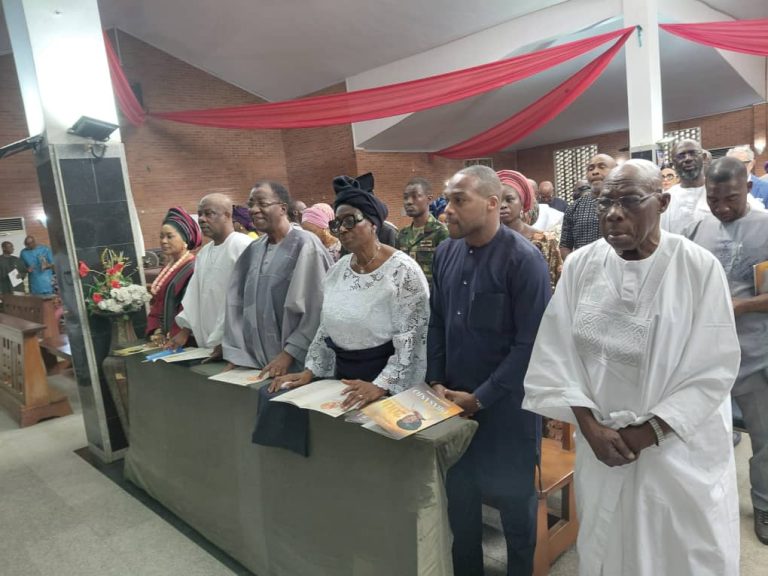 Obasanjo, Family Honour Late Wife Stella with Heartfelt 20th Memorial in Abeokuta