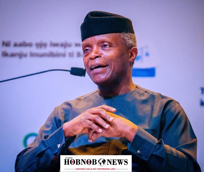 Osinbajo Warns African Leaders Against Celebrating GDP Growth Without Real Development