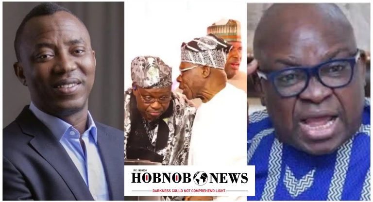 Fayose and Obasanjo Clash in Fiery Exchange, Sowore Calls It “Two Deputy Devils”
