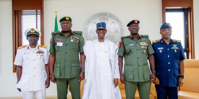 Nigerian NSA, Service Chiefs Hold Emergency Meeting Over Trump’s Military Threat