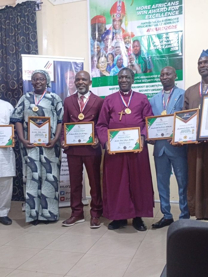 Amb. Dcn. (Dr.) Theodore Osas Ehannire Receives National Grassroots Educational Leadership Merit Award 2025