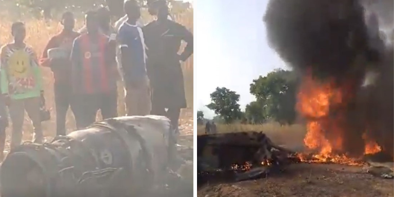 AIR DISASTER: NAF Alpha Jet Crashes in Niger State