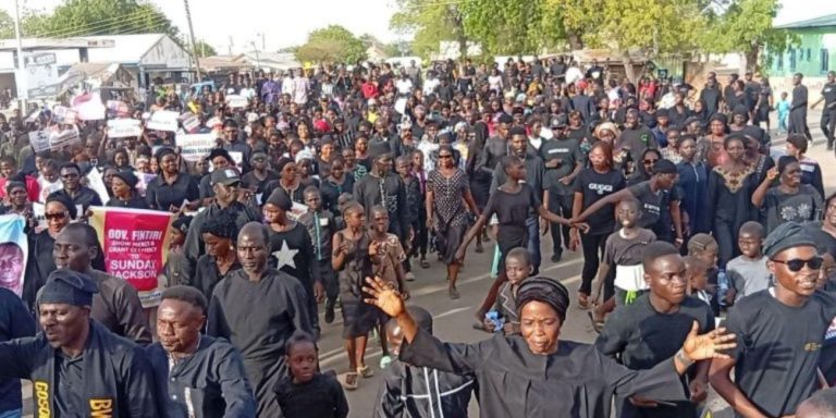 BREAKING: Adamawa Women Shot Dead By Nigerian Soldiers Given Mass Burial, Identities Released