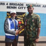 NHIA Edo State Coordinator Pays Courtesy Visit to New 4 Brigade Commander