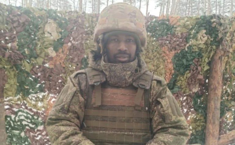 Nigerian Man Appeals to FG for Rescue from Russian Military Camp