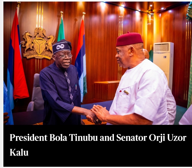 Tinubu+ Orji kalu