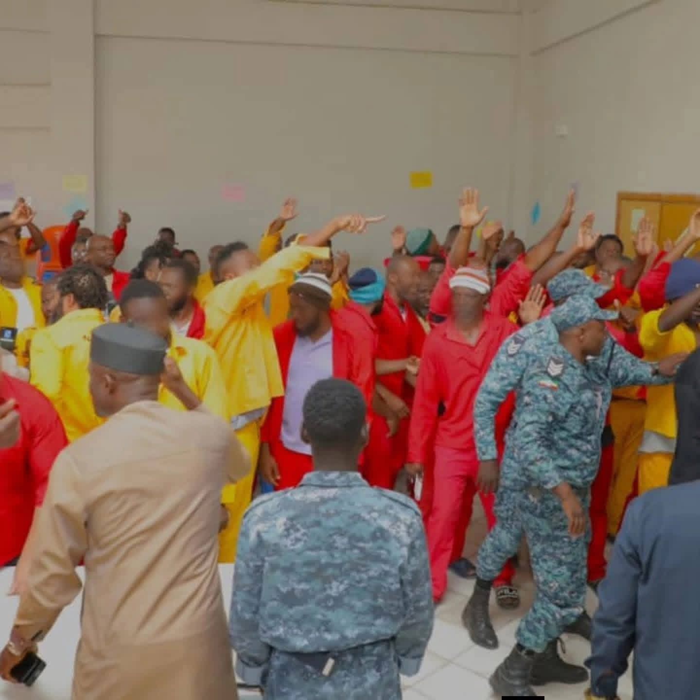 Nigerian prisoners