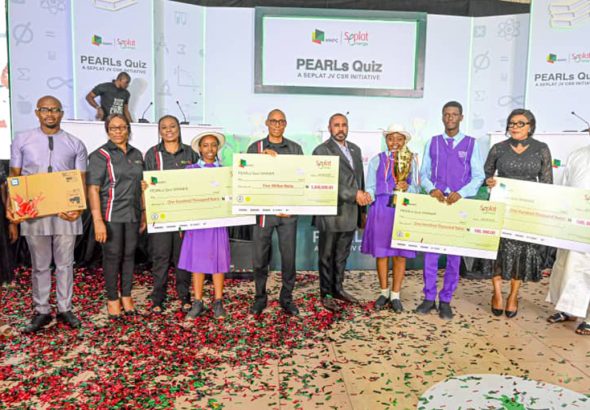 Caption:** The NEPL/Seplat Energy JV PEARLs Quiz Competition grand finale held in Benin City, Edo State.